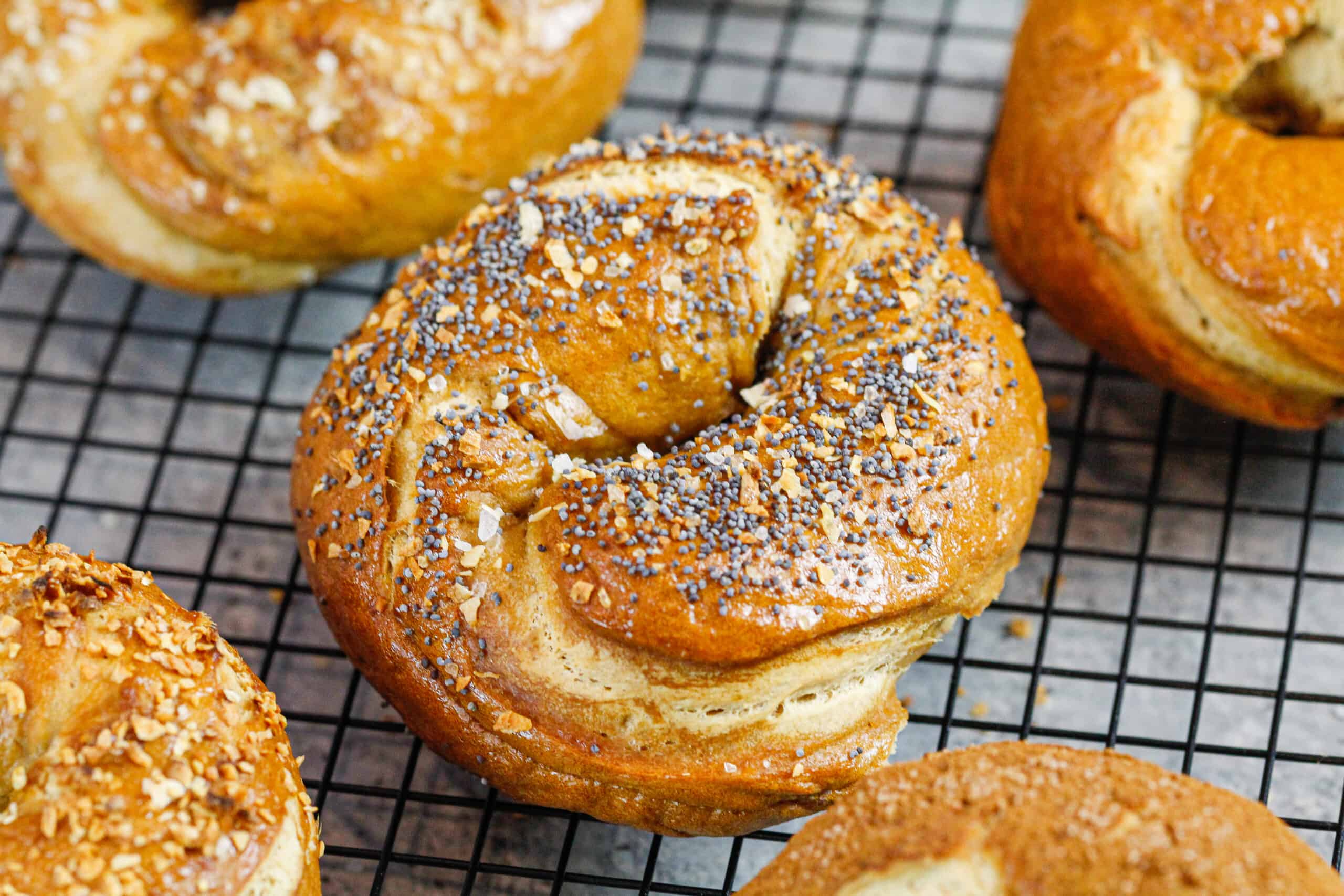 Bagel Cake - The Ultimate Birthday Cake for a Bagel Lover