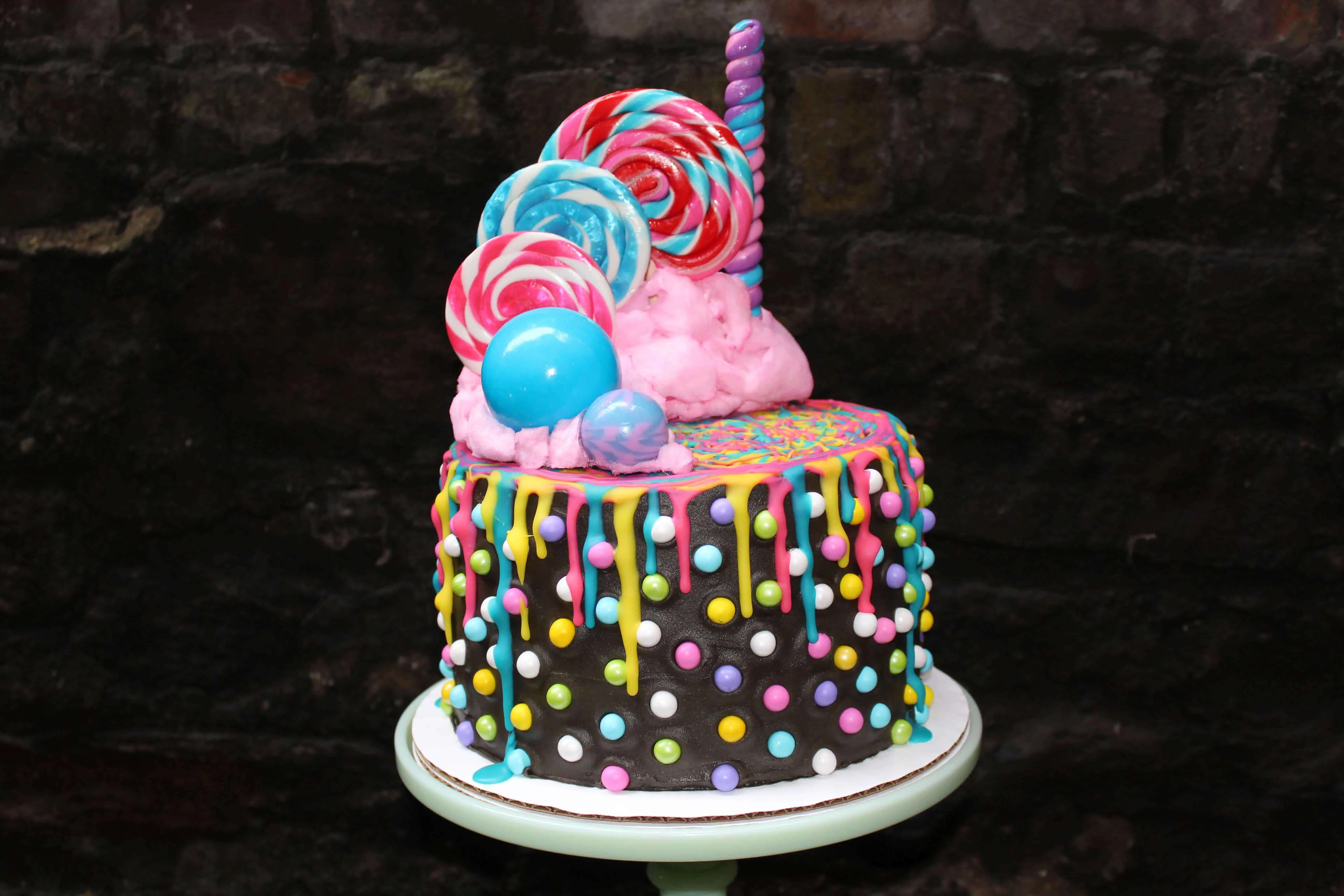 candyland sheet cake