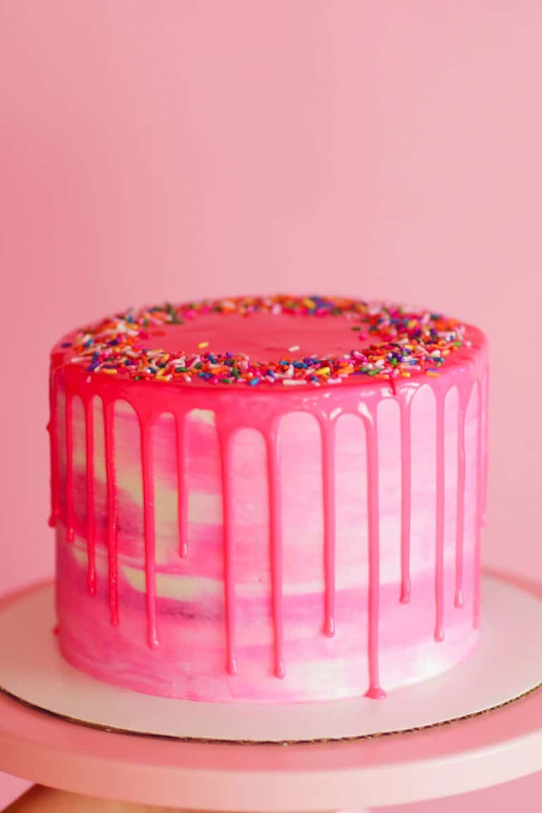 Colored Drips Easy Two Ingredient Recipe & Tutorial