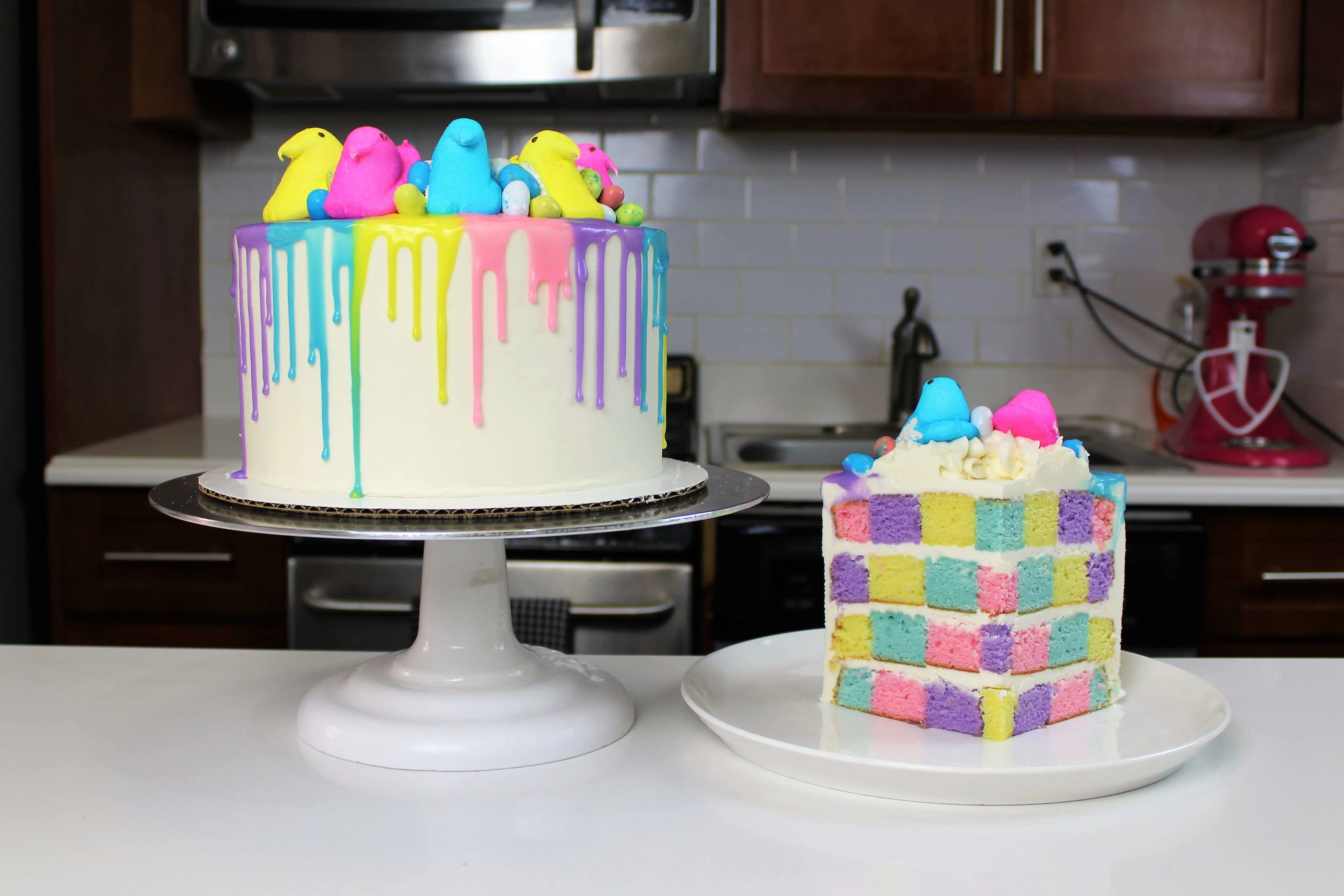 Easter Peeps Cake