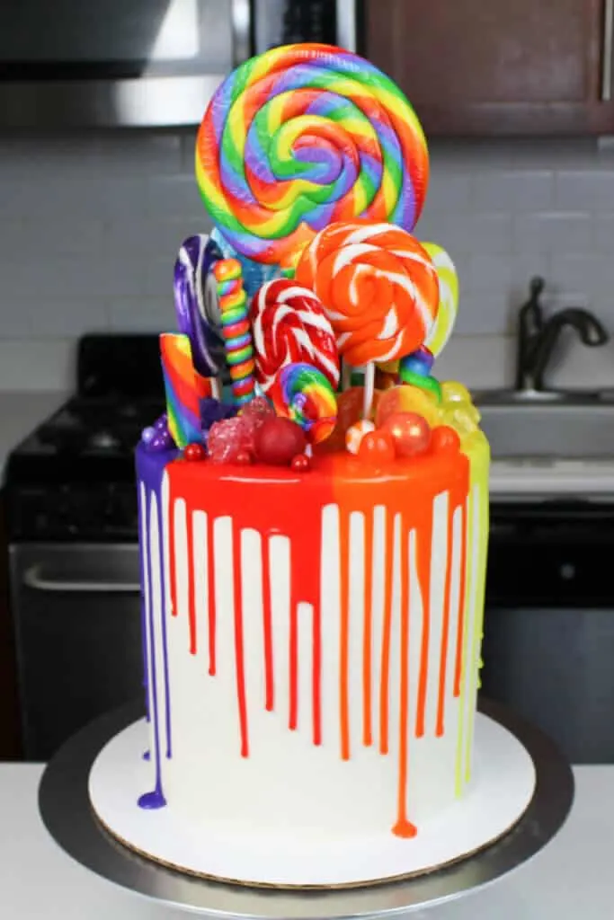 rainbow cake ideas photo