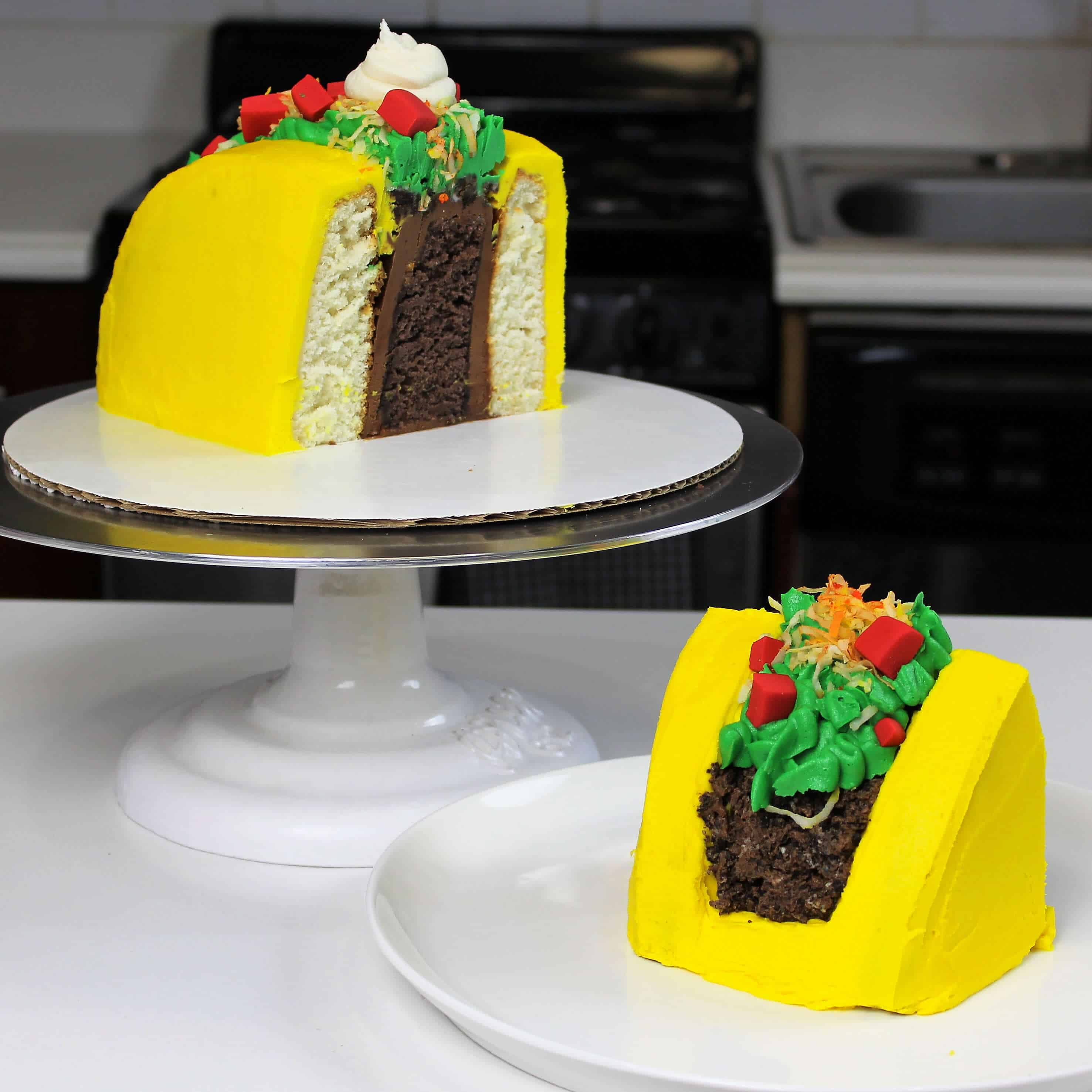 Taco from Cake