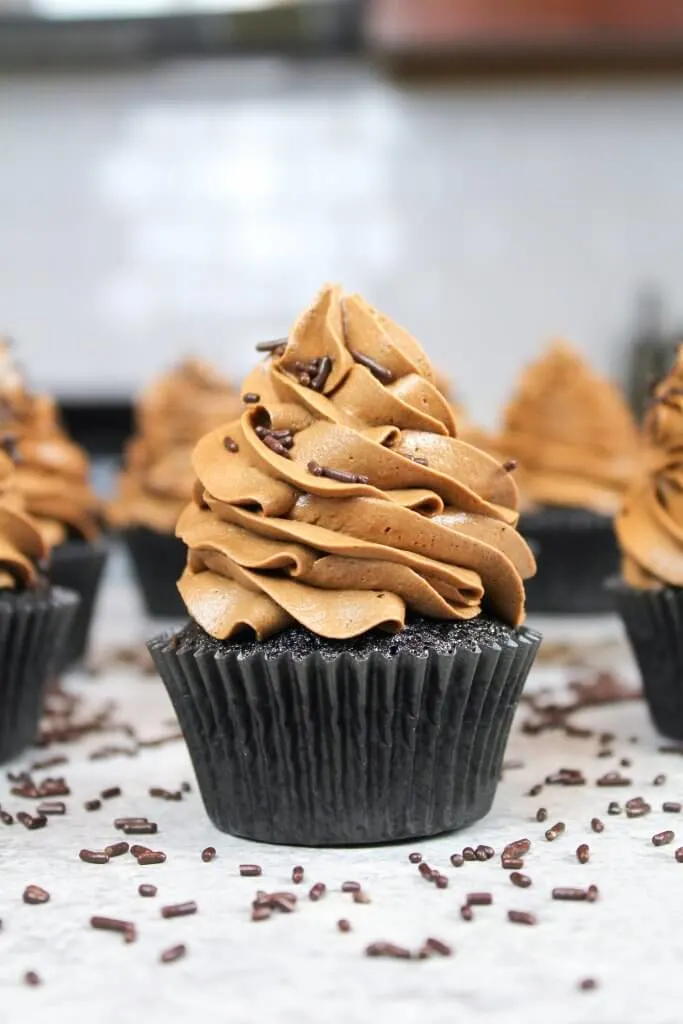 Moist Chocolate Cupcake Recipe With Chocolate Frosting Chelsweets