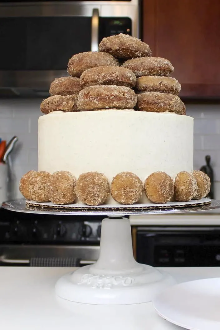 Apple Cider Donut Cake