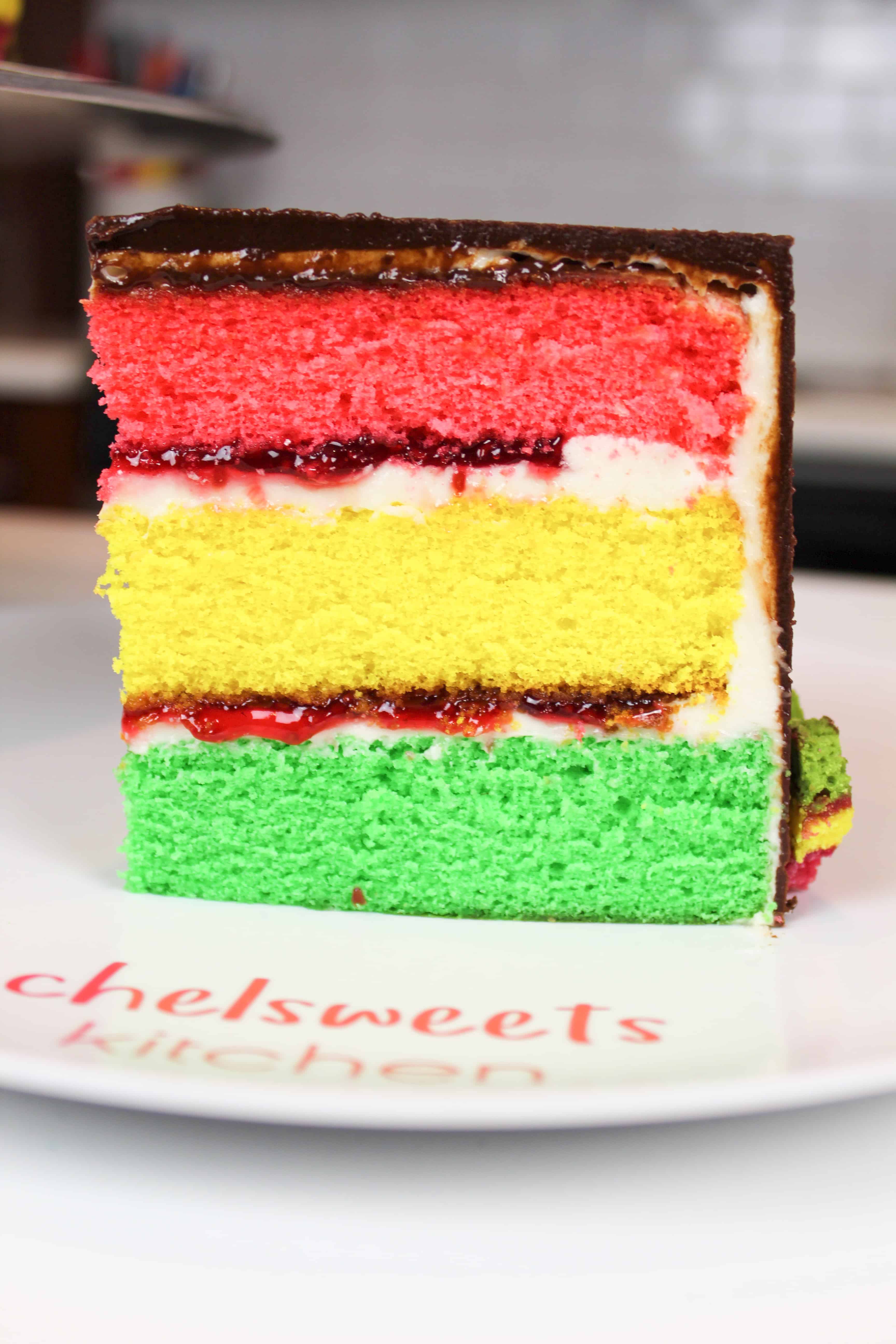Rainbow Cookie Cake Your Favorite Cookie in Cake Form