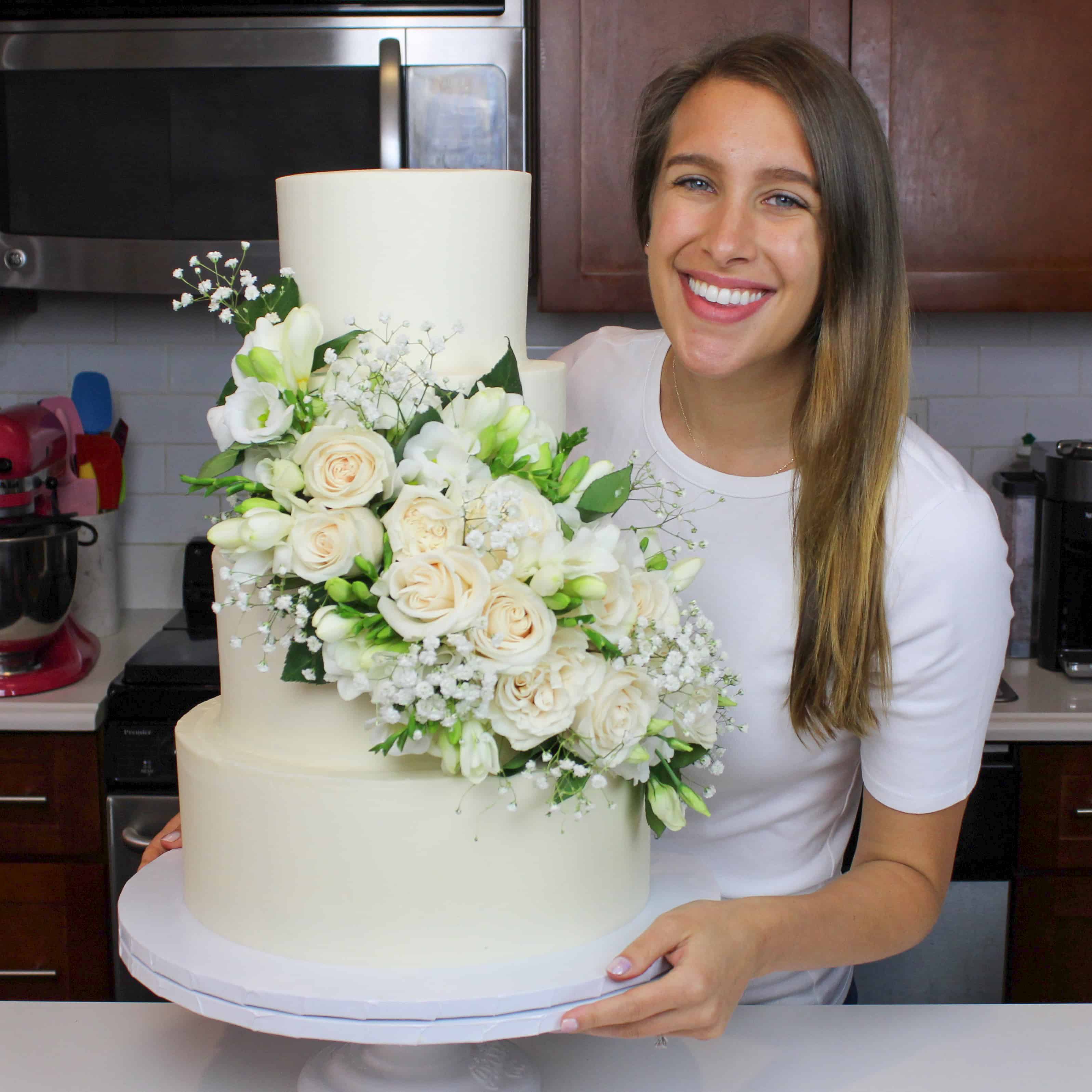 4 Tier Elegant Wedding Cake - Ottawa Custom Cakes | Wedding Cakes | Event  Catering