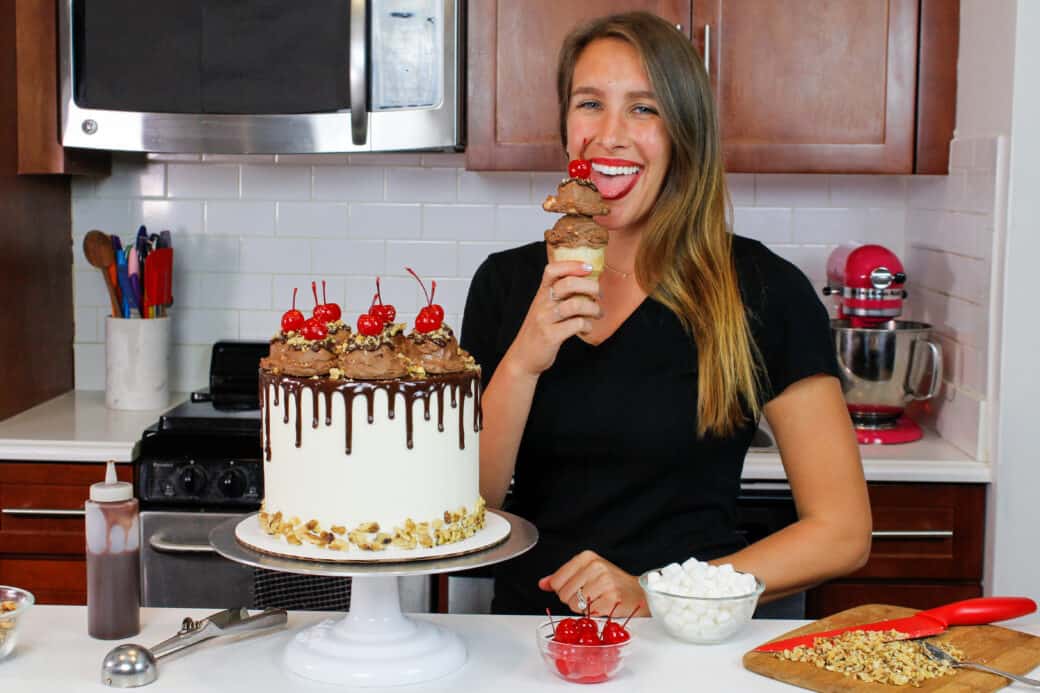 Rocky Road Cake: Our Favorite Ice Cream Flavor in Cake Form