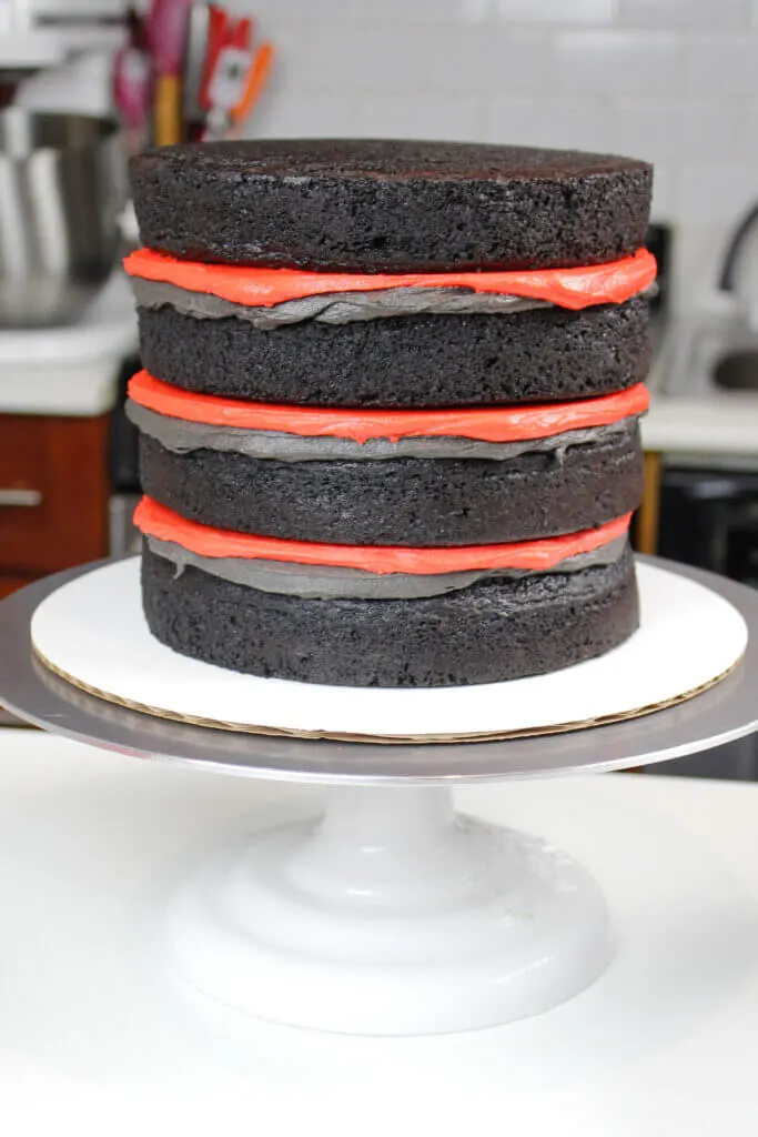 Black Velvet Cake Recipe Naturally Colored With Dark Cocoa Powder