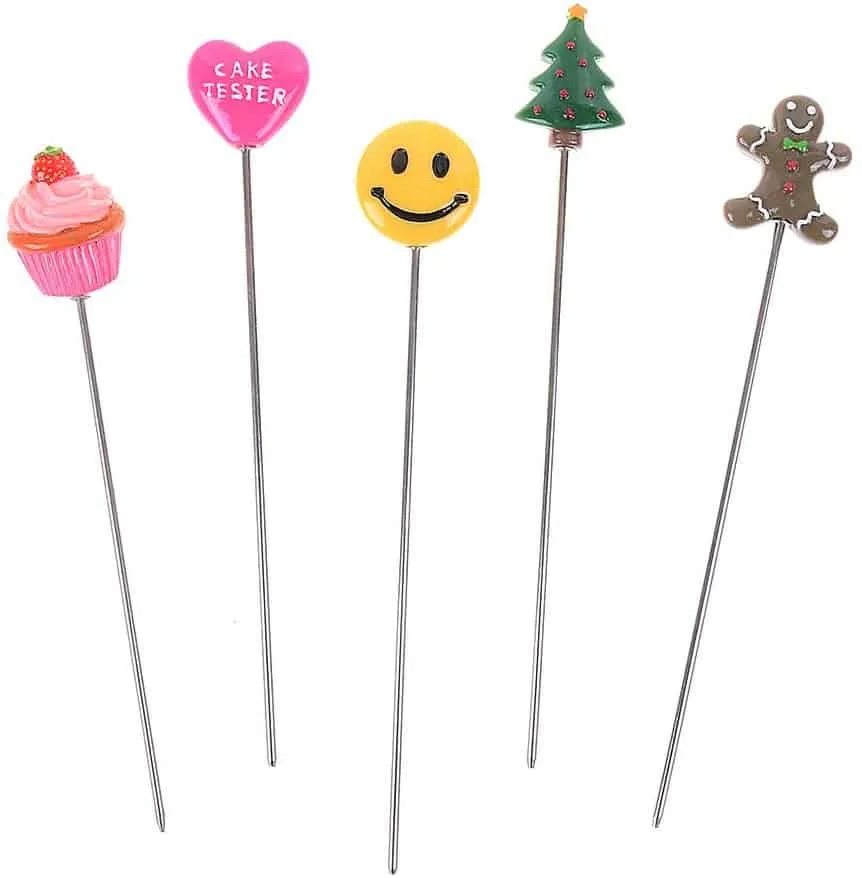 image of reusable cake testers included in a holiday baking gift guide