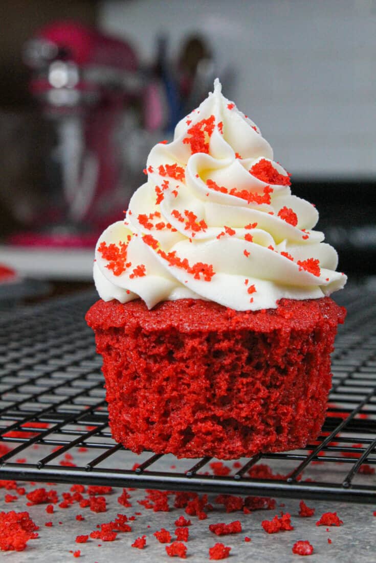 image of red velvet cupcake