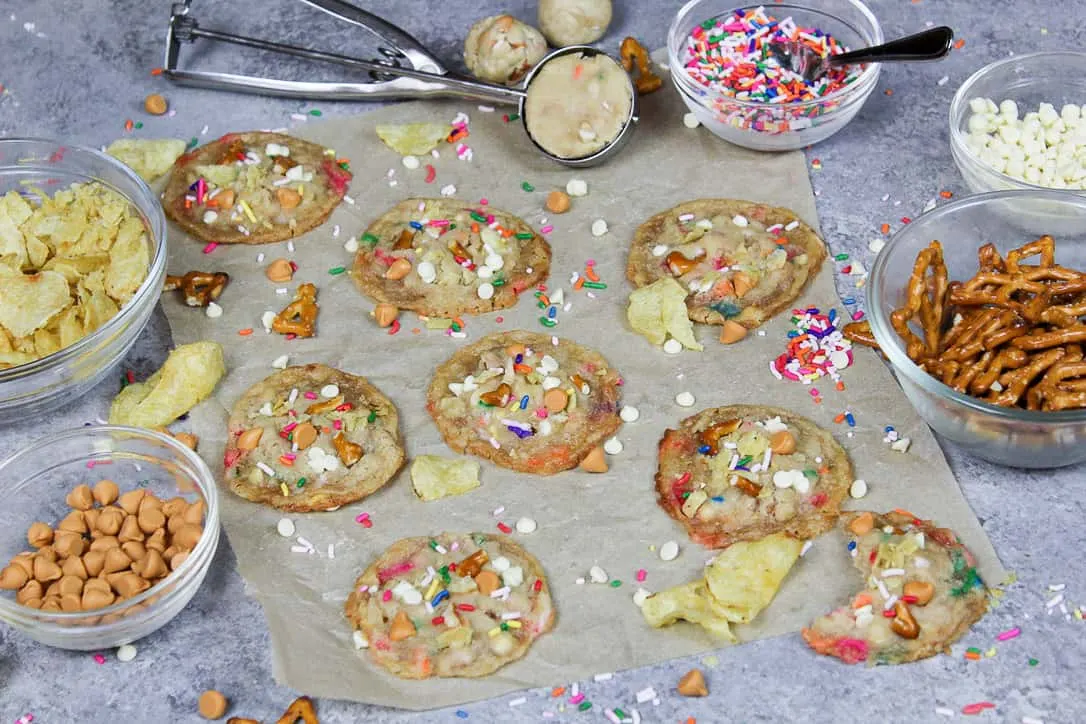 image of milk bar inspired compost cookies