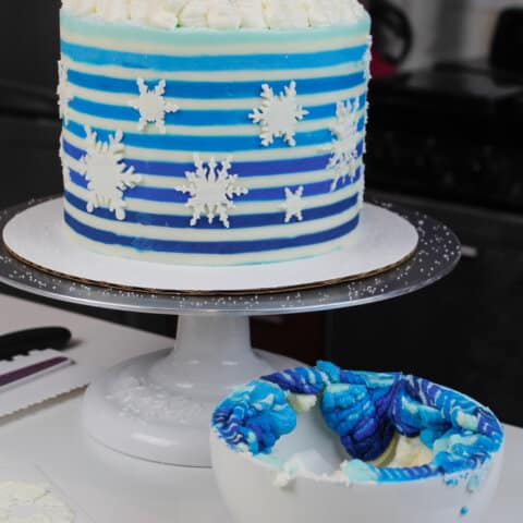Striped Buttercream Cake Learn How To Tackle This Technique Like A Pro