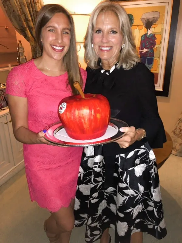 image of chelsey white with Jill Biden