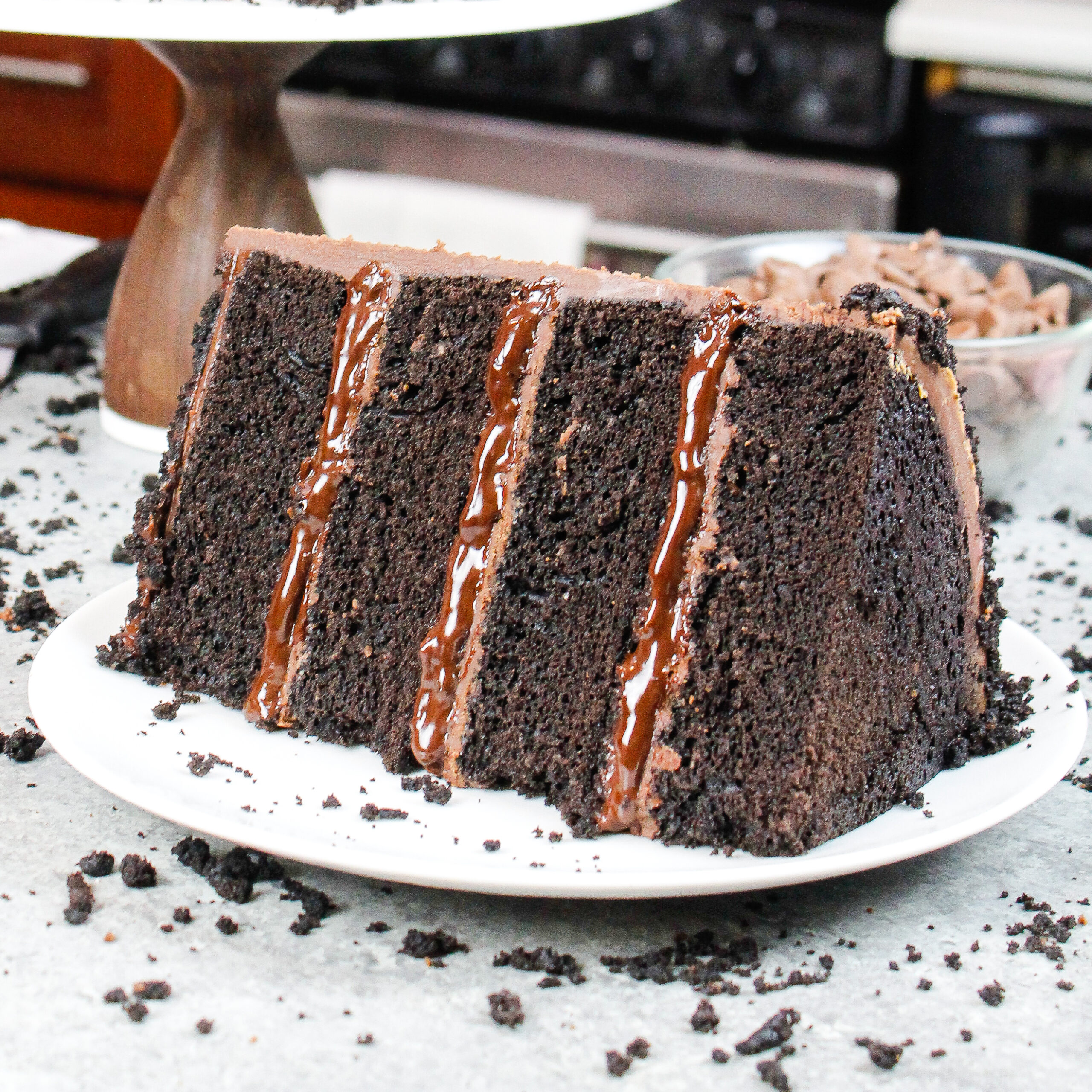 Chocolate Blackout Cake - A Chocolate Lover's Dream