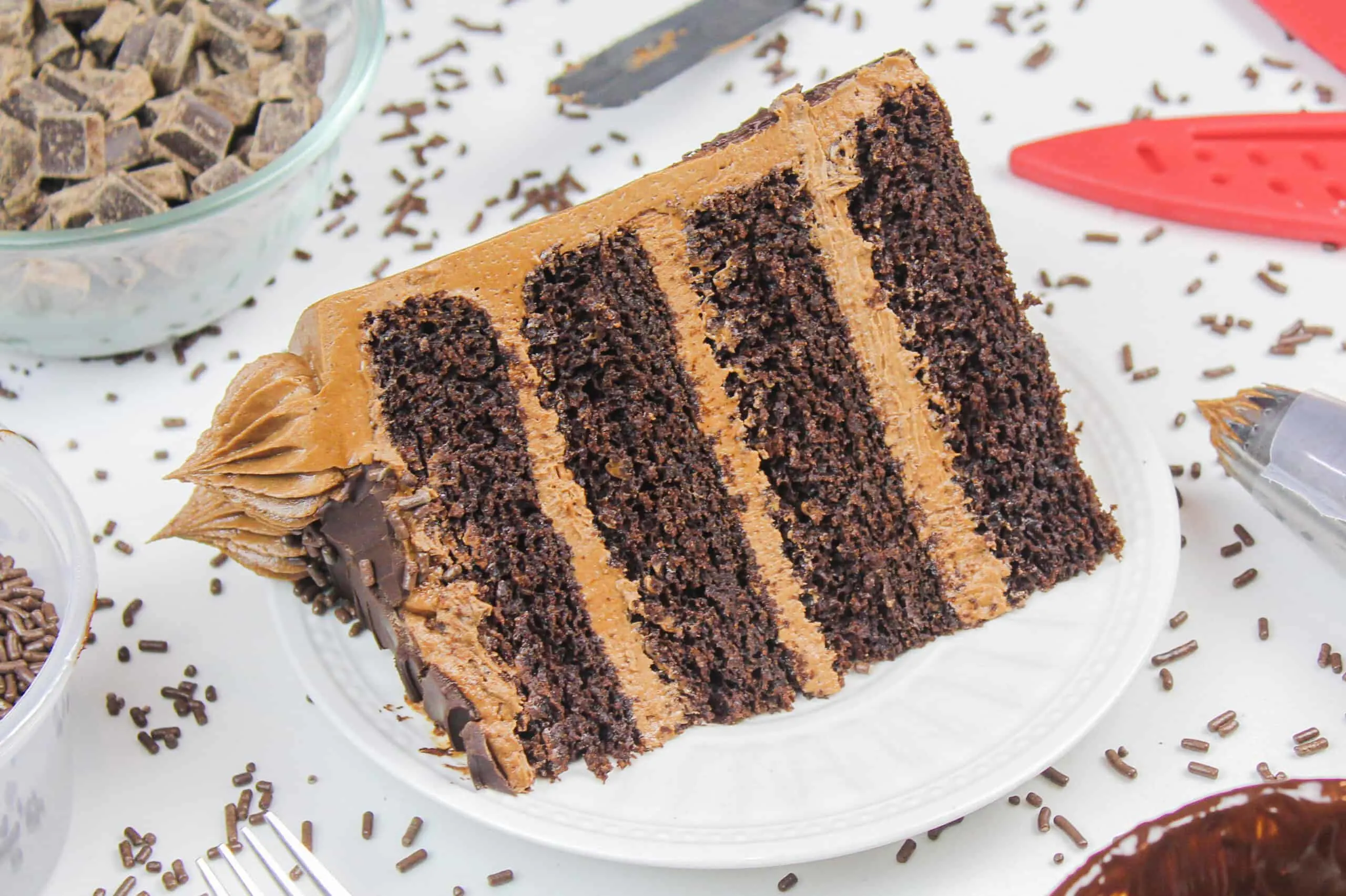 Gluten Free Chocolate Cake Recipe With Decadent Chocolate Frosting