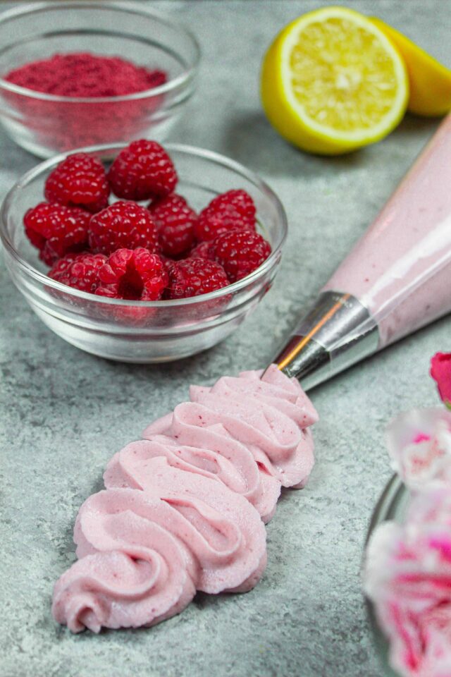 Raspberry Frosting Recipe - Made with Real Raspberries