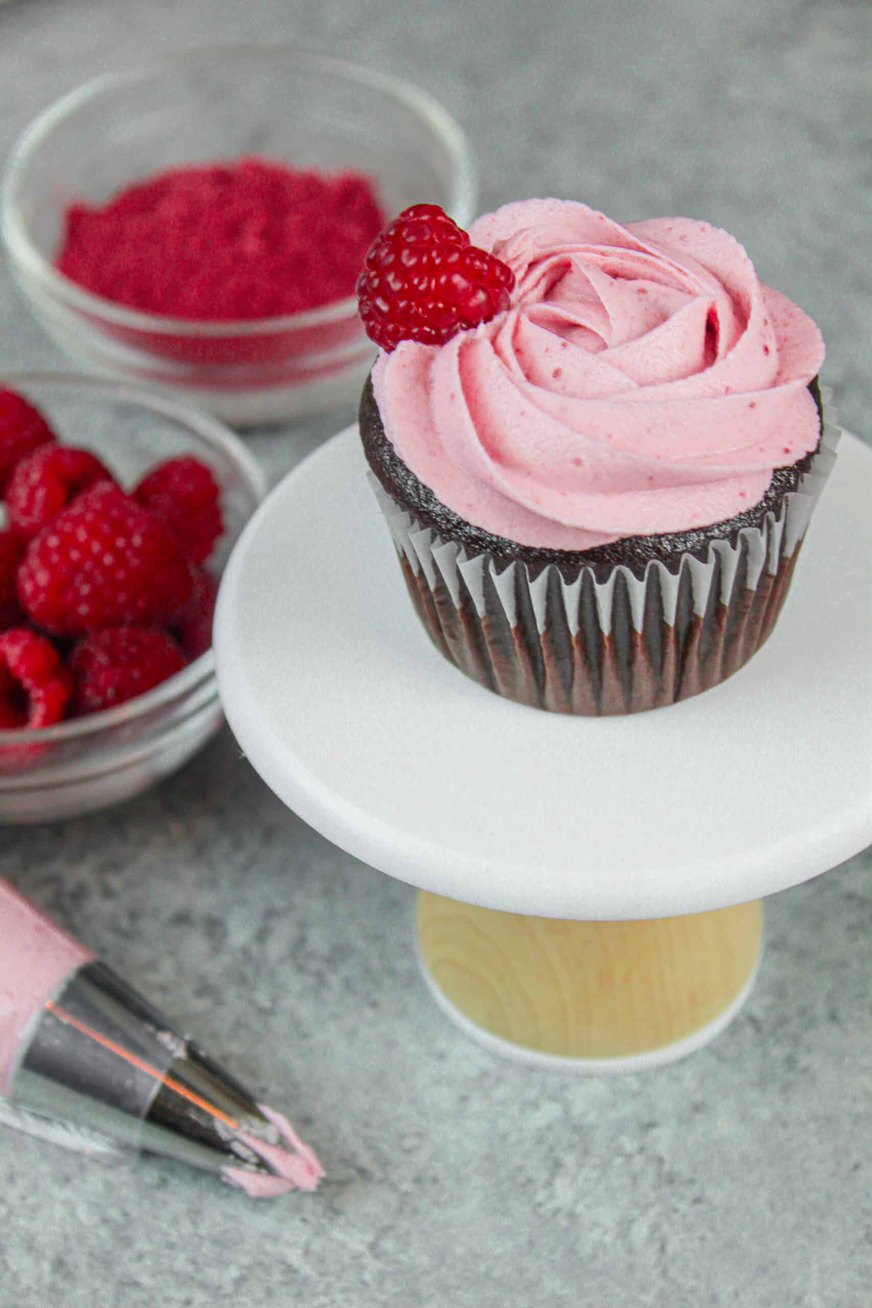 Raspberry Frosting Recipe - Made with Real Raspberries