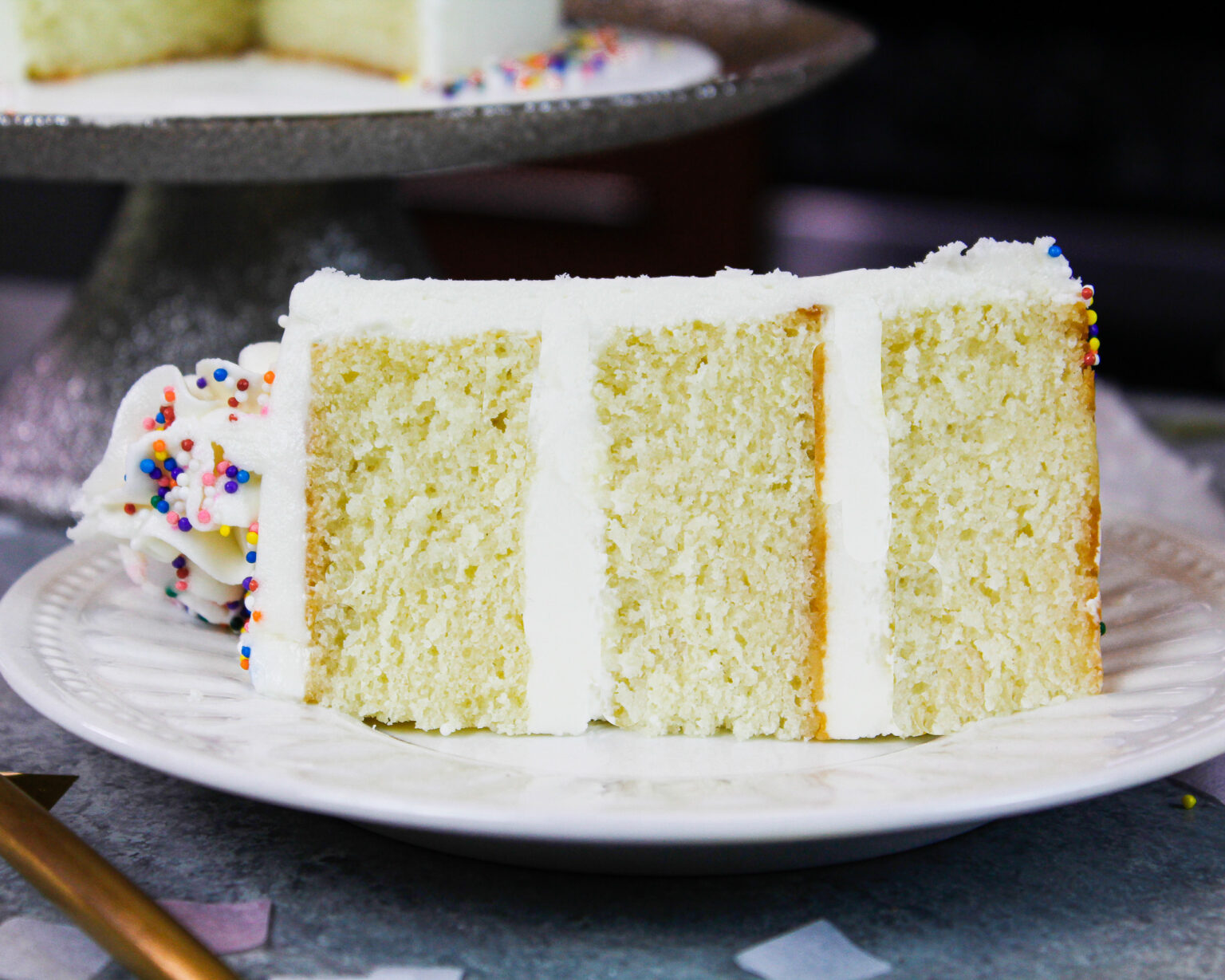 Mini Vanilla Cake Recipe Simple 4 Inch Layer Cake Chelsweets