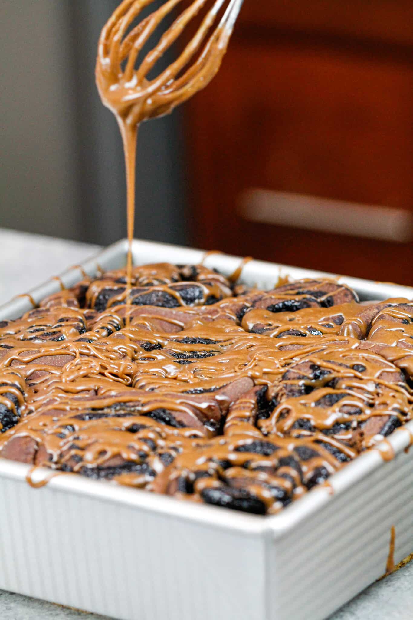 Chocolate Cinnamon Rolls Soft, Fluffy Rills Filled with Chocolate