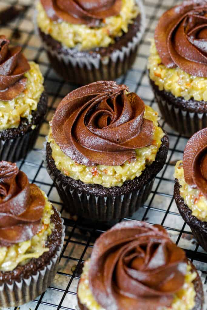 German Chocolate Cupcake Recipe Decadent Irresistible