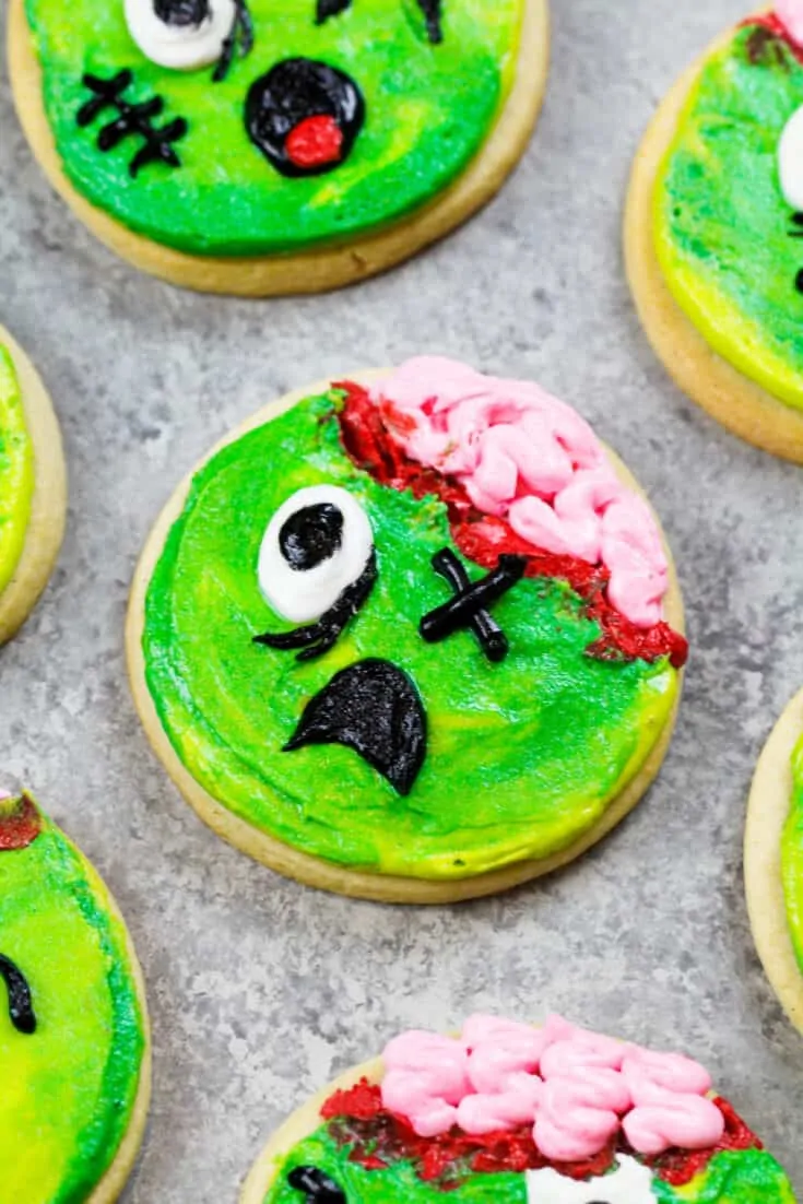monster face cookies