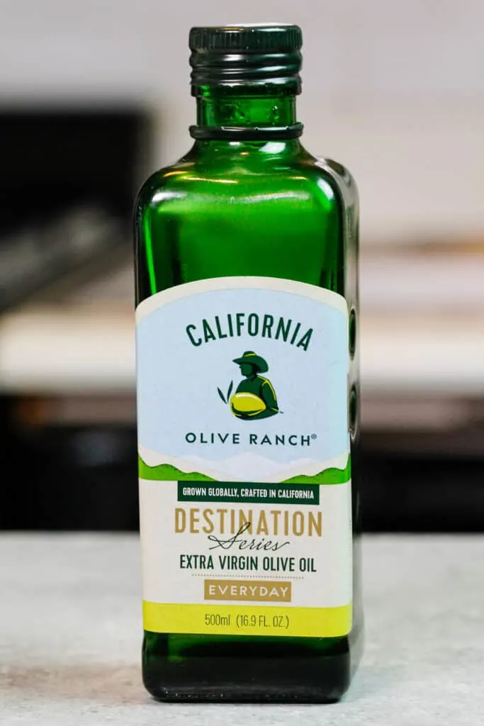 image of a bottle of olive oil