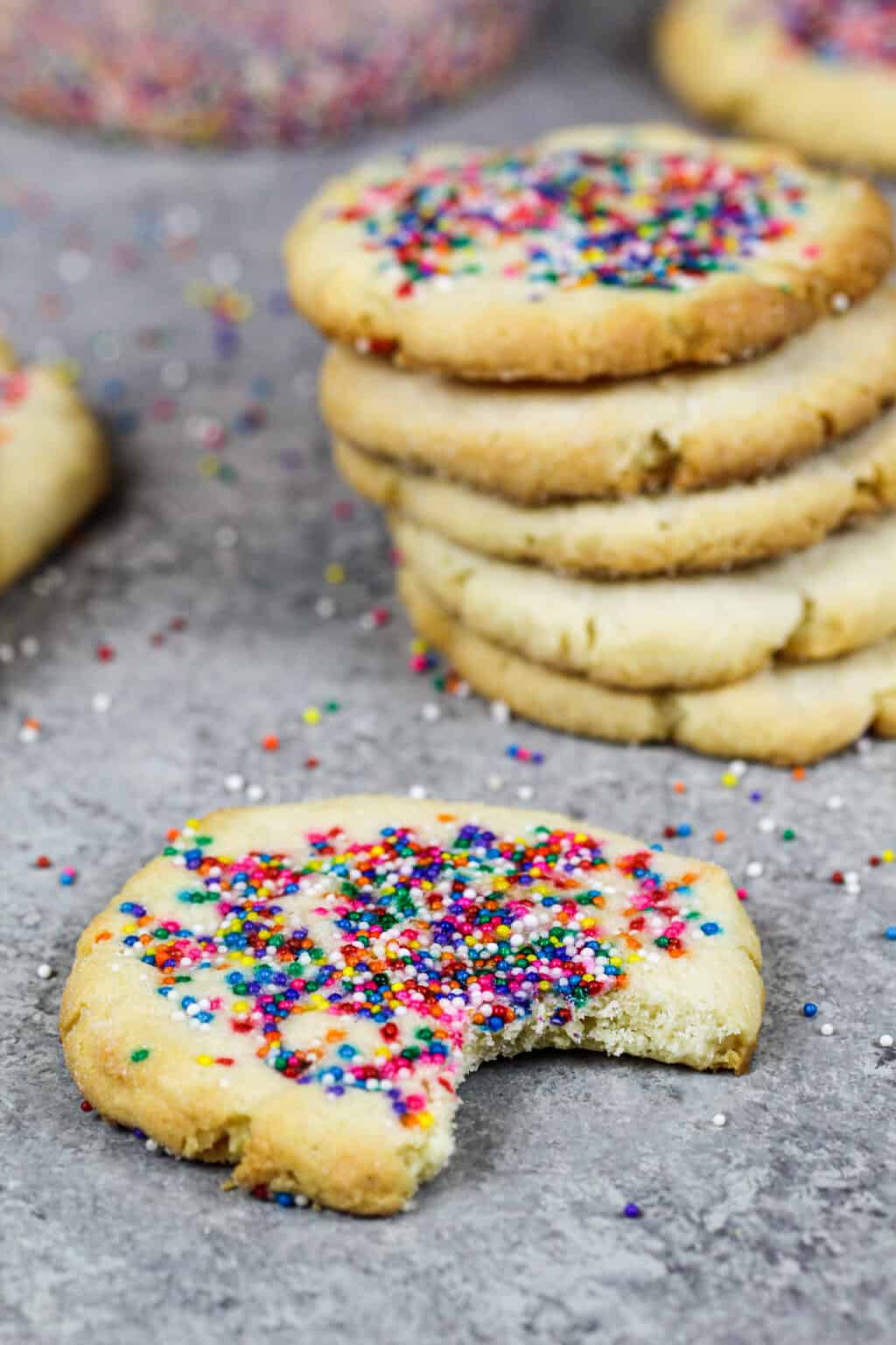 Cream Cheese Shortbread Cookies Easy 5 Ingredient Recipe
