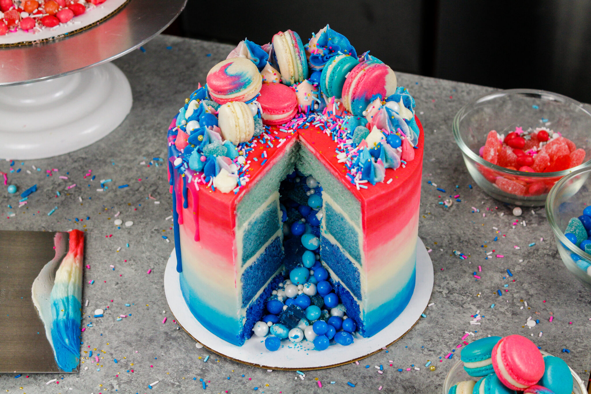 Knowgirls Design Craft Diy Gender Reveal Cake Recipe Gender | Hot Sex ...
