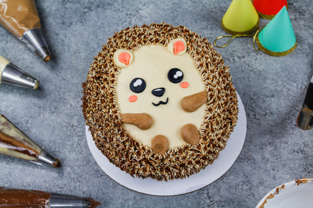 Hedgehog Cake: Easy and Adorable Cake Recipe and Tutorial