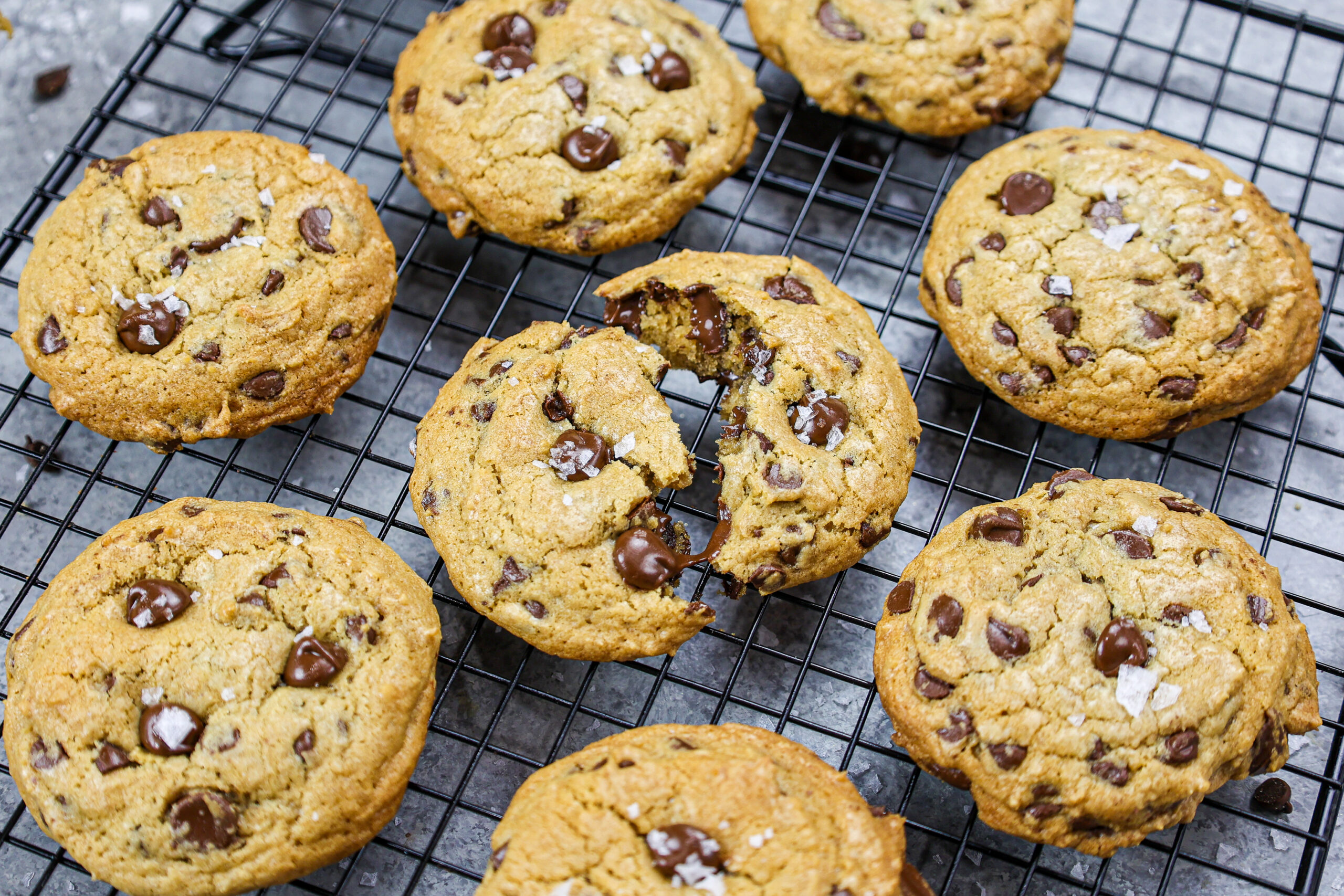 Cream Cheese Chocolate Chip Cookies - Pretty. Simple. Sweet.