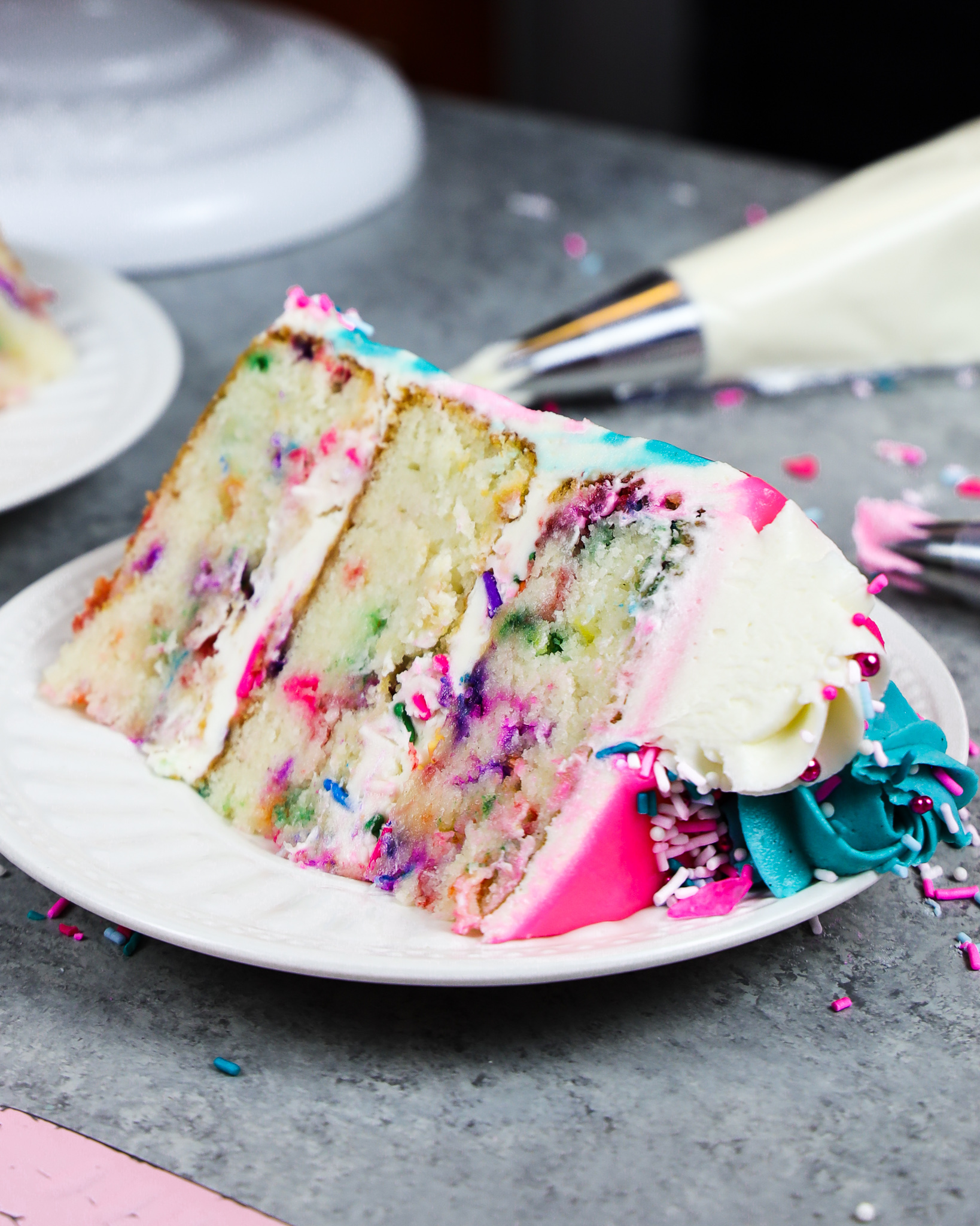 Gluten Free Funfetti Cake: Easy Recipe from Scratch - Chelsweets