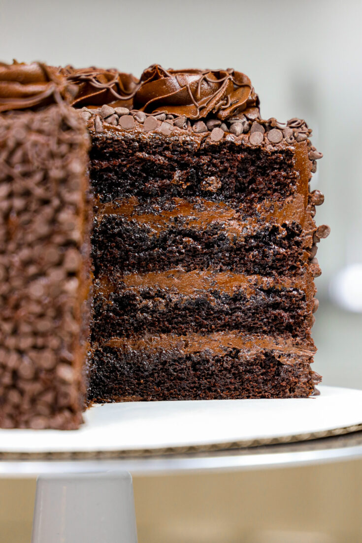 Death By Chocolate Cake Decadent Dark Chocolate Cake Recipe