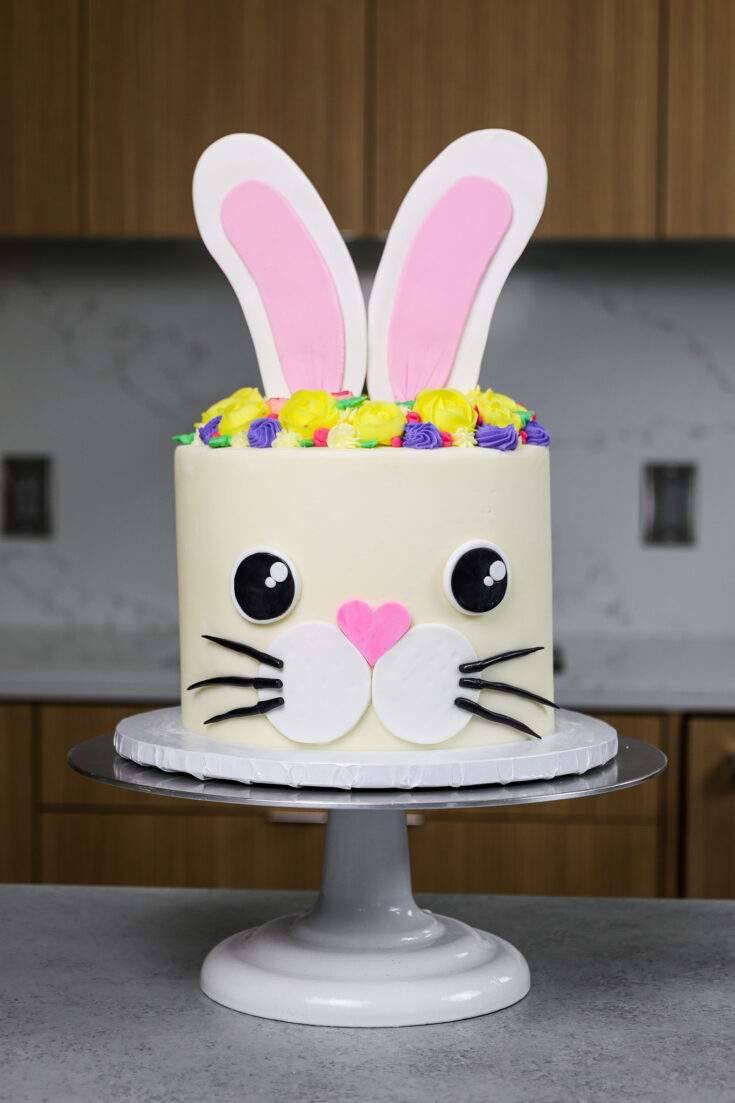 Bunny Birthday Cake: From-Scratch Recipe w/ Video Tutorial