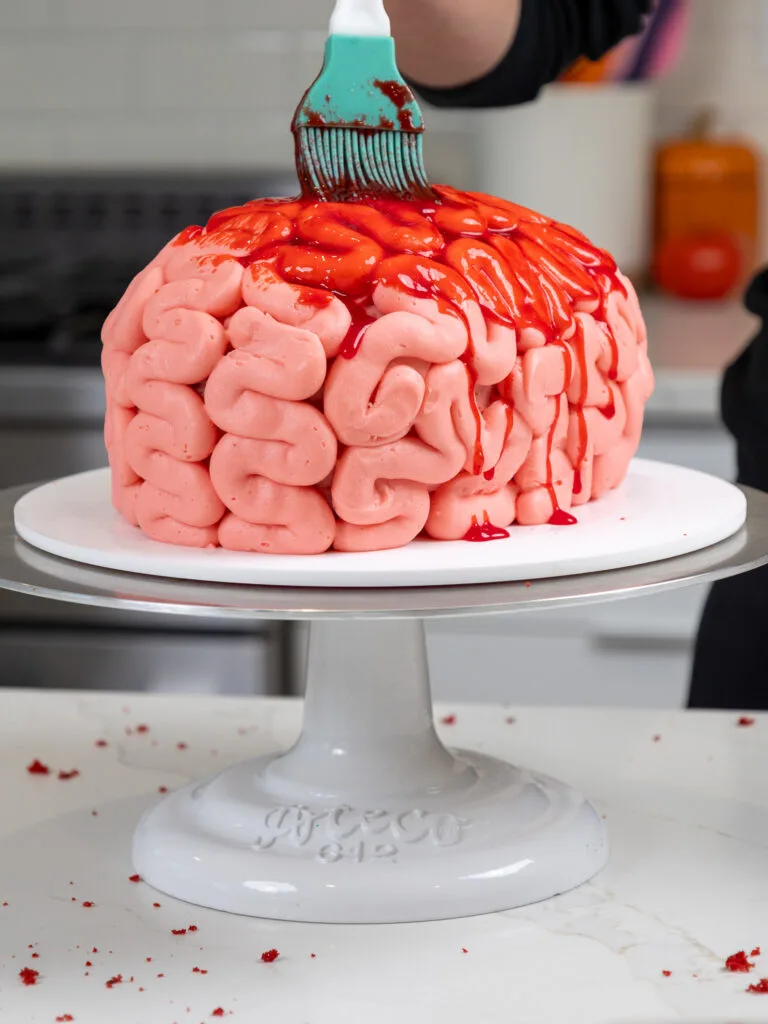 Brain Cake Delicious Recipe w Easy Buttercream Design