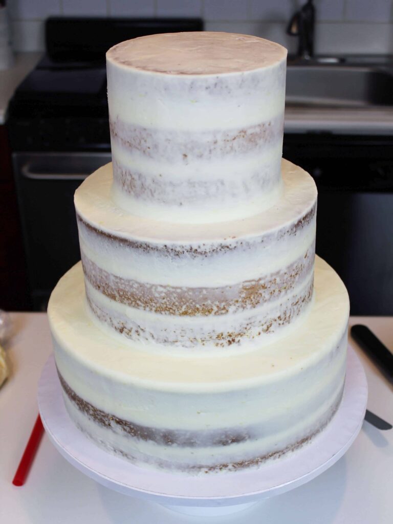 4 tier wedding cake template