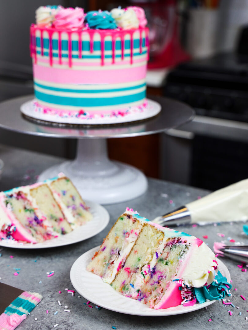 Gluten Free Funfetti Cake: Easy Recipe from Scratch - Chelsweets