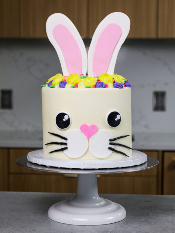 Bunny Birthday Cake: From-Scratch Recipe w/ Video Tutorial