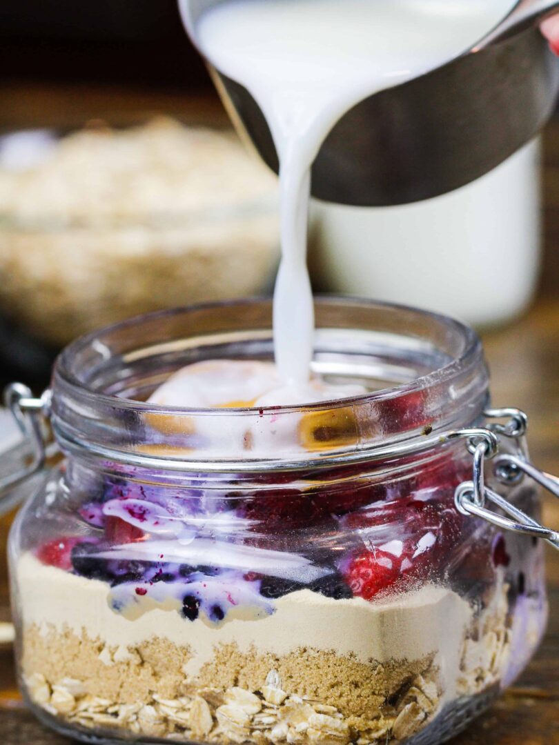 Overnight Oats with Protein Powder Start Your Day Right Chelsweets