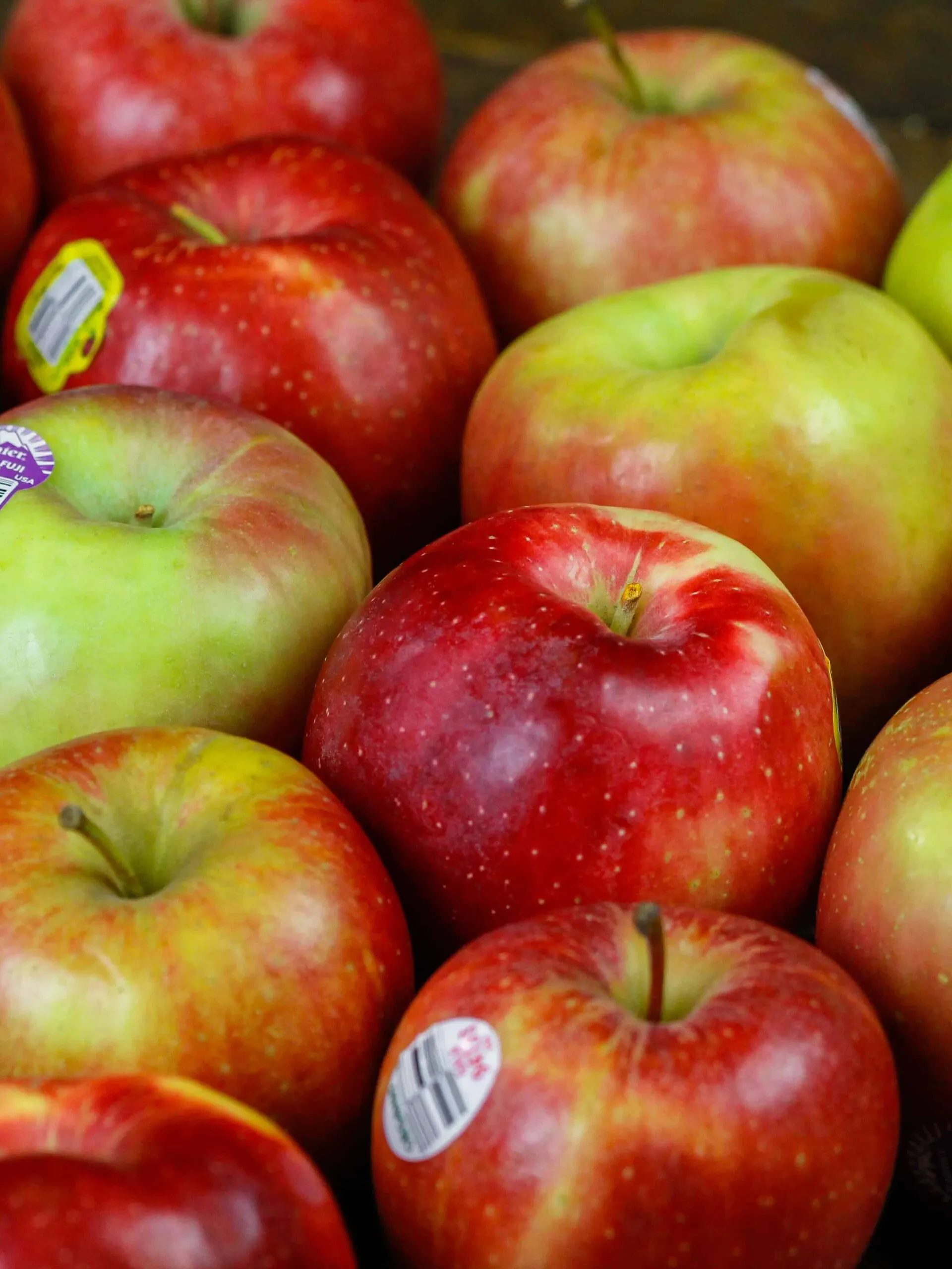 image of soft apple varieties ready to be used to make apple butter in an instant pot
