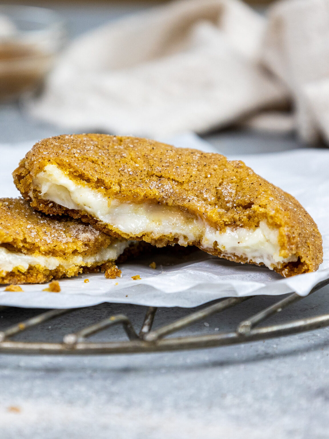 Pumpkin Cheesecake Cookies The Perfect Fall Cookie Recipe   AZ3A6449 Edited 1152x1536 