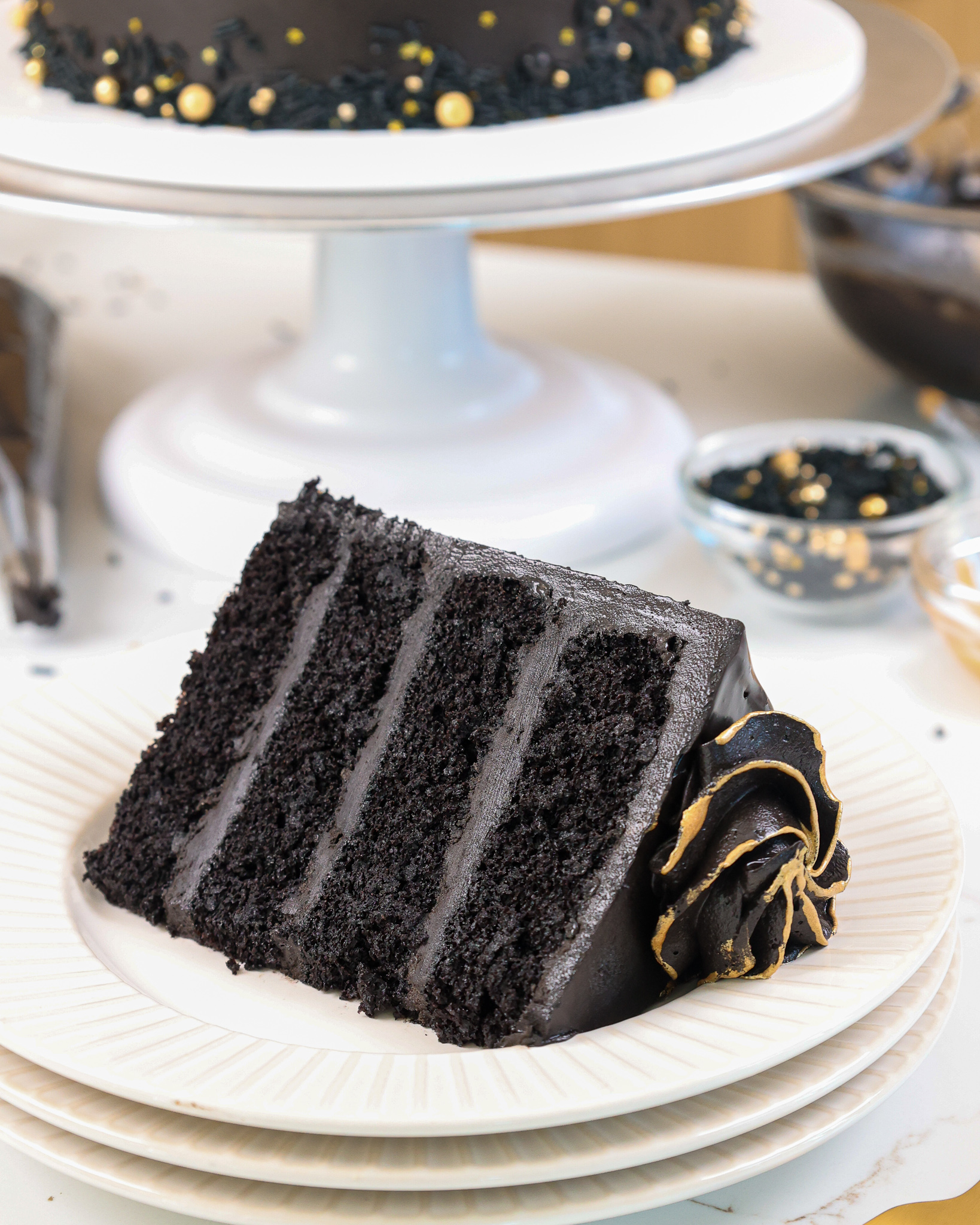 Black Velvet Cake - Delicious, Naturally Colored Recipe
