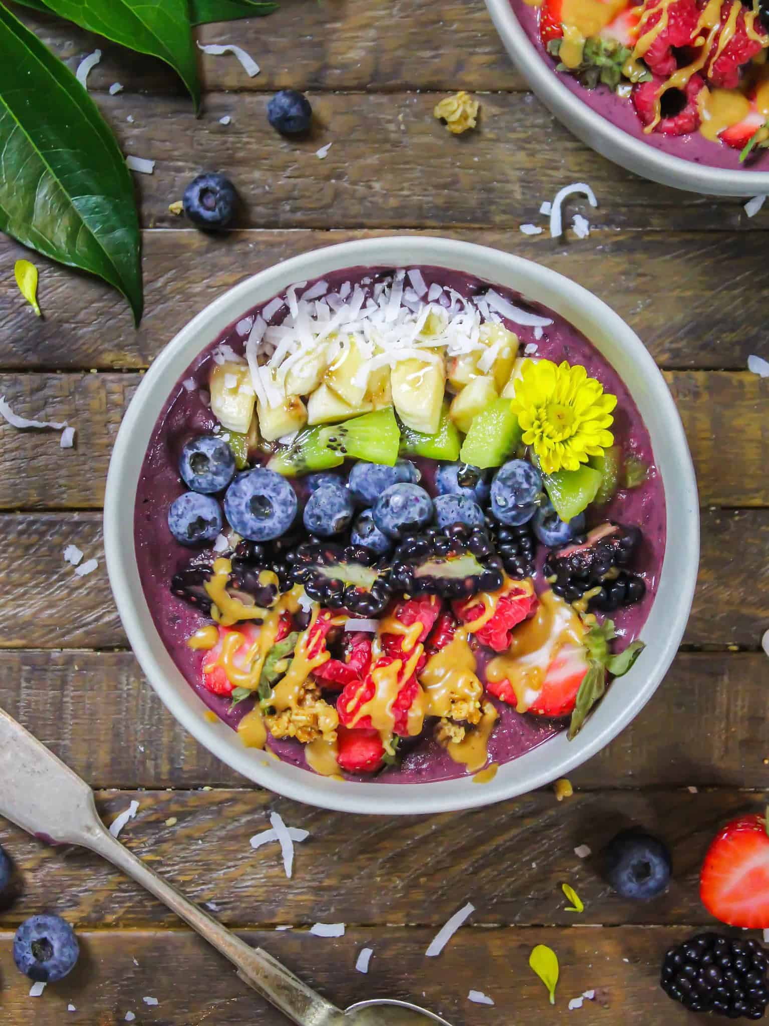 Peanut Butter Acaí Bowl The Best Way to Start Your Day