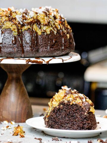 German Chocolate Pound Cake - Delicious Recipe From Scratch