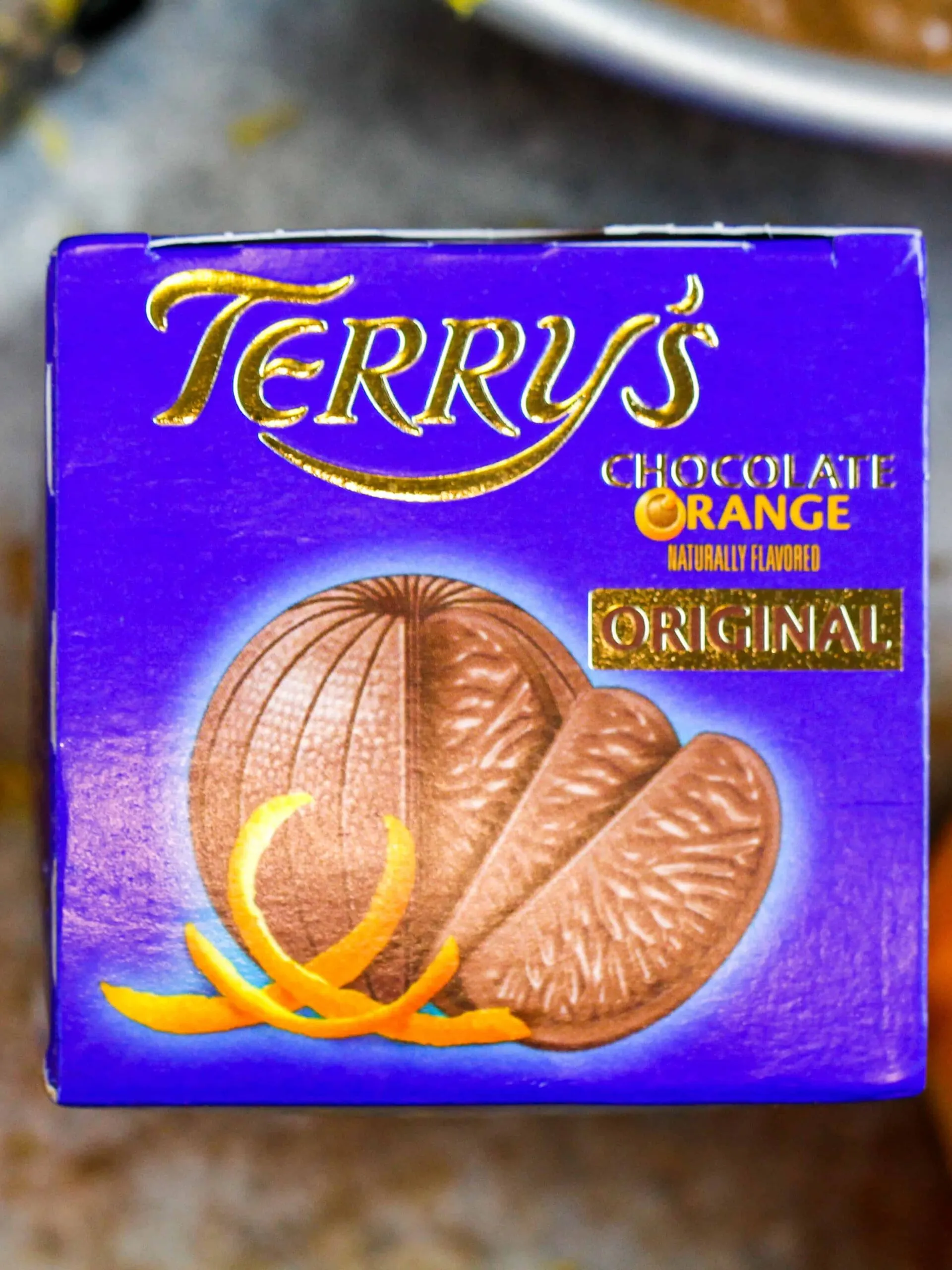 image of a chocolate orange in a box