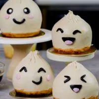 image of kawaii inspired dumpling cupcakes