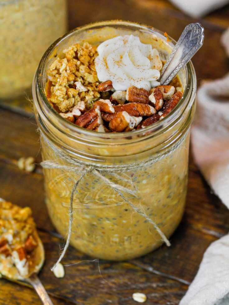 Pumpkin Spice Overnight Oats: The Perfect Fall Breakfast - Chelsweets