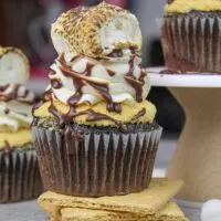 image of smores cupcake recipe