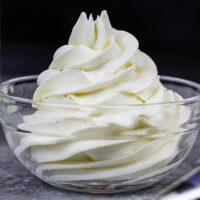 image of sugar free frosting in a bowl