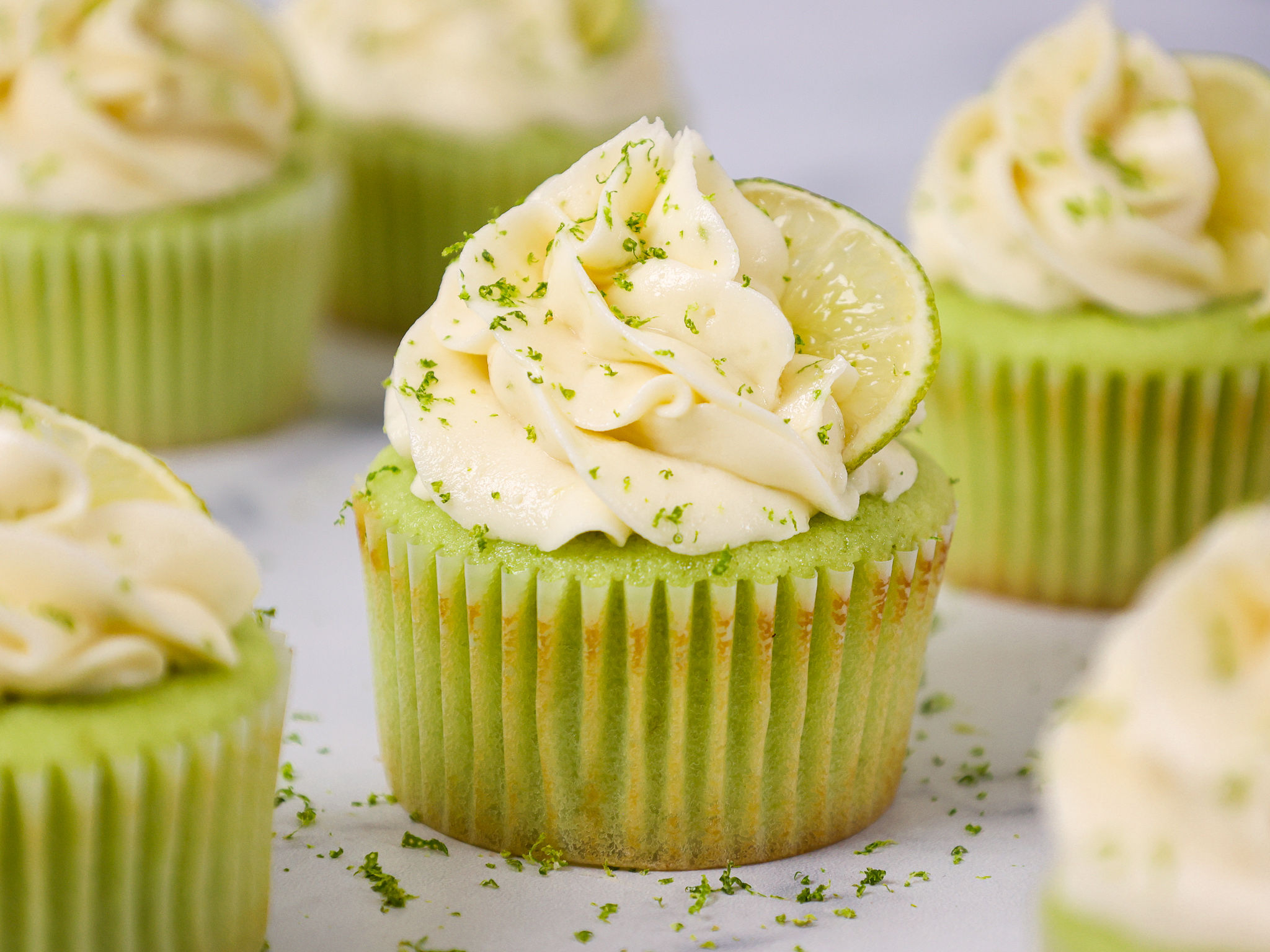 Ready To Use Premium Buttercream Frosting - (LIME FLAVOR)Edible