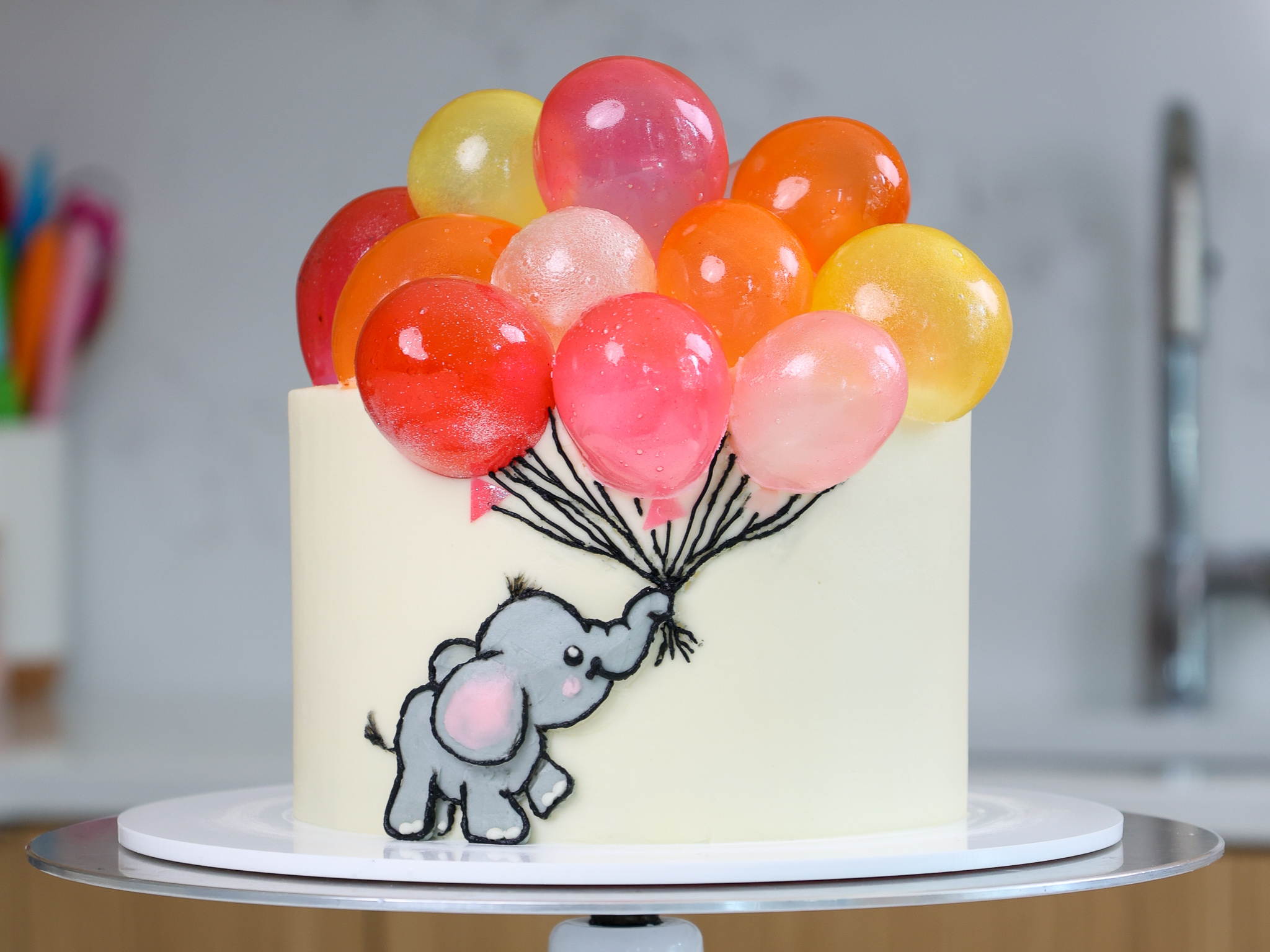 Elephant Baby Shower Cake | C&C Candies